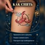переводная татуировка cancro zodiacale