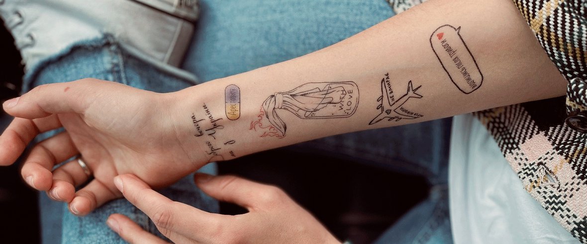transfer tattoos, temporary tattoos, pencil tattoos