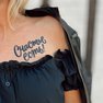 переводная татуировка tattoo il-frażi ‘hena hemm’