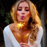 gold tattoo set "ice and flame"