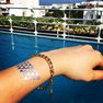 gold tattoo set "golden geometry"