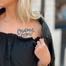 переводная татуировка tattoo il-frażi ‘hena hemm’