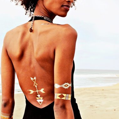 gold tattoos