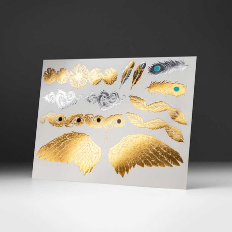 gold tattoo