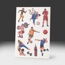 переводная татуировка на спорте