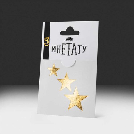 металлическиая флэш тату
