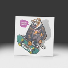 Переводная татуировка Under-tiger