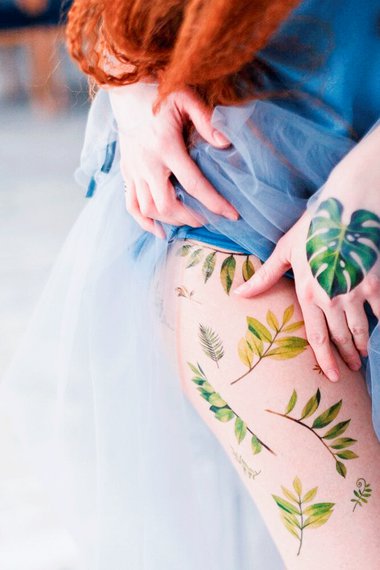 water-transfer tattoos