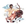 переводная татуировка segno zodiacale sagittario