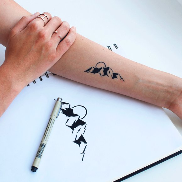temporary tattoos, transfer tattoos, marker tattoos, permanent marker tattoos