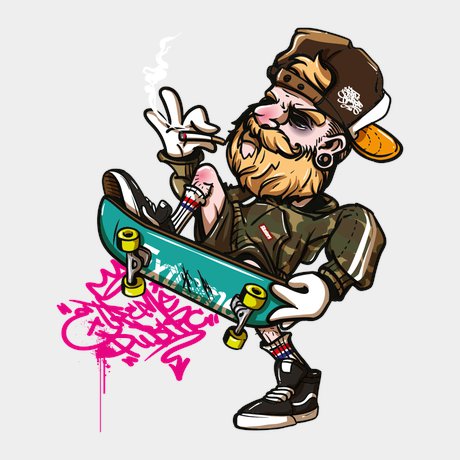 переводная татуировка chill-aight