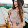 gold tattoo set "wind of freedom"