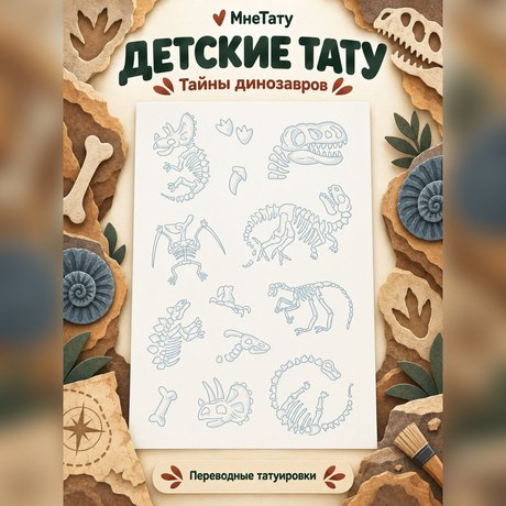 переводная татуировка раскопки