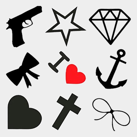 tatwal stickers, tatwa temporanja