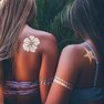 gold tattoo set "warm breeze"
